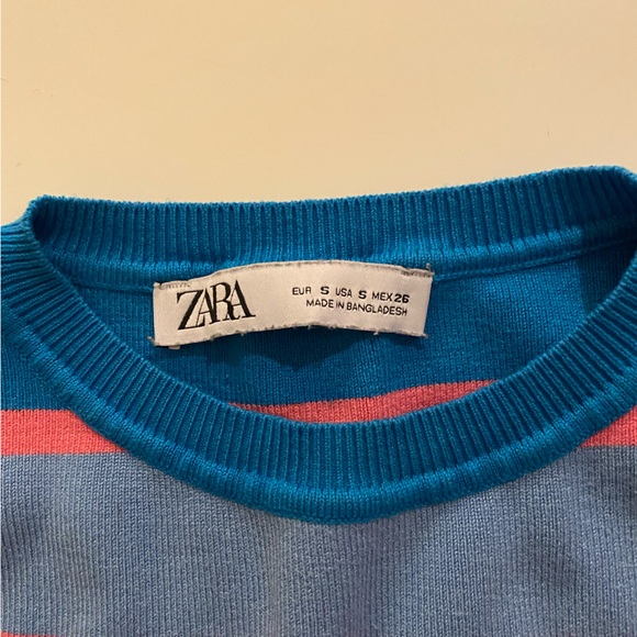 Zara pink and blue tank - Picture 3 of 3